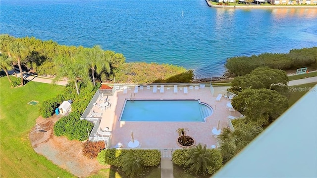 7979 Sailboat Key Blvd S Unit 505, South Pasadena, FL 33707 - view of subject property featuring a large body of water and a pool area
