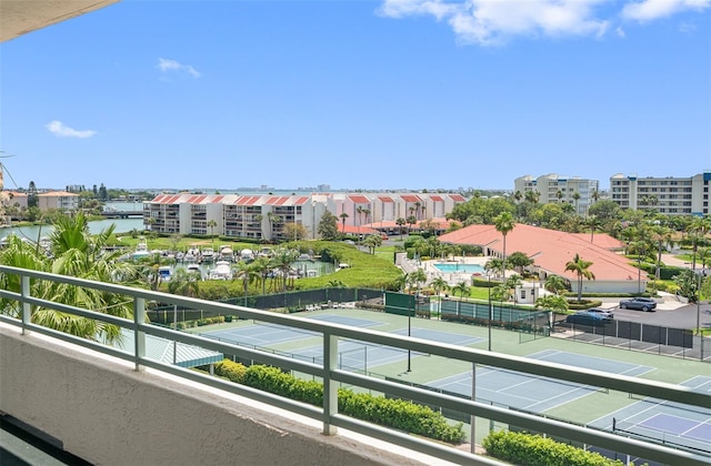 7979 Sailboat Key Blvd S Unit 505, South Pasadena, FL 33707 - view of balcony