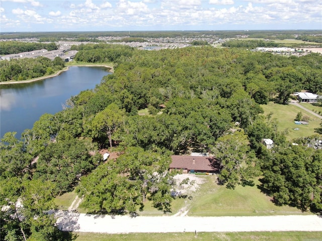 1753 Ranchette Rd, Wesley Chapel, FL 33543 - aerial view of a large body of water and a forest