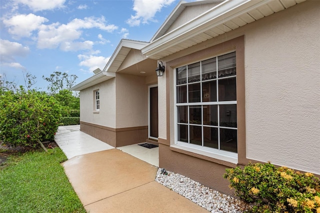 1626 Terra Ceia Bay Cir Unit 1626, Palmetto, FL 34221 - property entrance with stucco siding