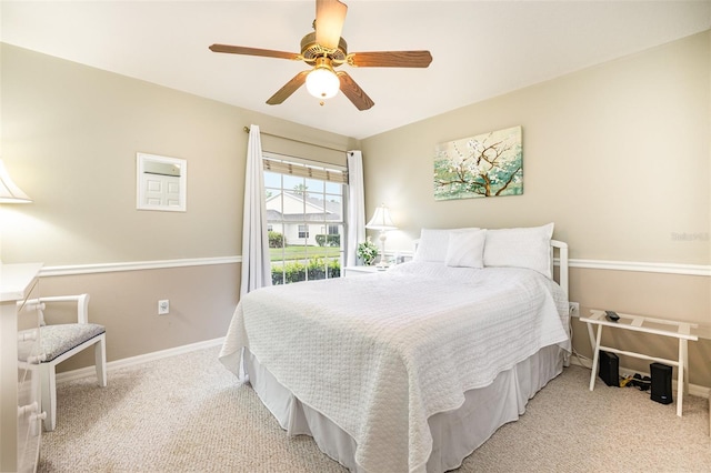1626 Terra Ceia Bay Cir Unit 1626, Palmetto, FL 34221 - bedroom with light carpet and ceiling fan