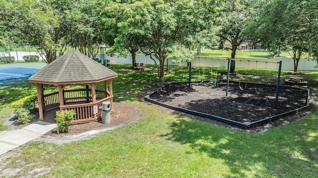 9126 Cypress Keep Ln, Odessa, FL 33556 - view of community with a gazebo