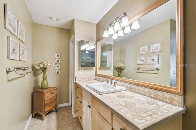 3304 W Harbor View Ave, Tampa, FL 33611 - bathroom with vanity and tile patterned flooring