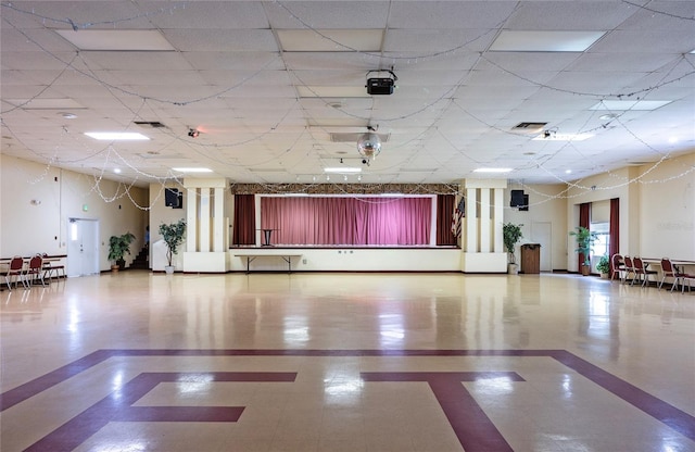 7941 58th Ave N Unit 301, Saint Petersburg, FL 33709 - miscellaneous room featuring a drop ceiling