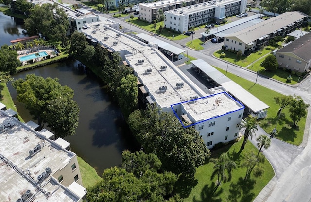 7941 58th Ave N Unit 301, Saint Petersburg, FL 33709 - bird's eye view of a nearby body of water