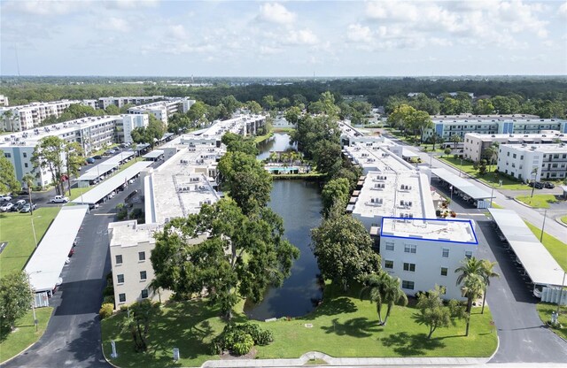 7941 58th Ave N Unit 301, Saint Petersburg, FL 33709 - bird's eye view of a nearby body of water