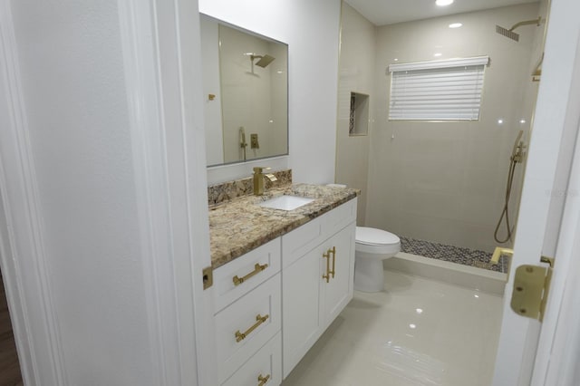 814 W 131st Ave, Tampa, FL 33612 - full bathroom featuring vanity and a tile shower