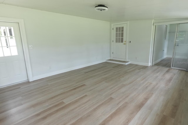 814 W 131st Ave, Tampa, FL 33612 - spare room with light wood finished floors and baseboards