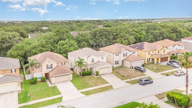 16828 N Gold Star Ct, Clermont, FL 34714 - aerial perspective of suburban area