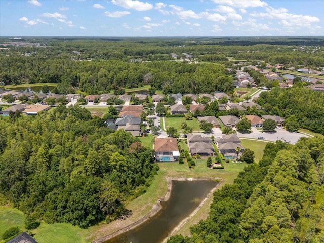 19409 Wingrove Ln, Lutz, FL 33558 - aerial view of residential area with a nearby body of water