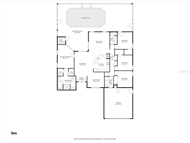 19409 Wingrove Ln, Lutz, FL 33558 - view of room layout
