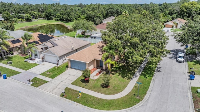 11022 Connacht Way, Tampa, FL 33610 - aerial view of a nearby body of water and a heavily wooded area