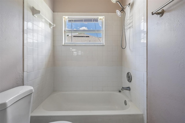 11022 Connacht Way, Tampa, FL 33610 - bathroom with  shower combination and a textured wall