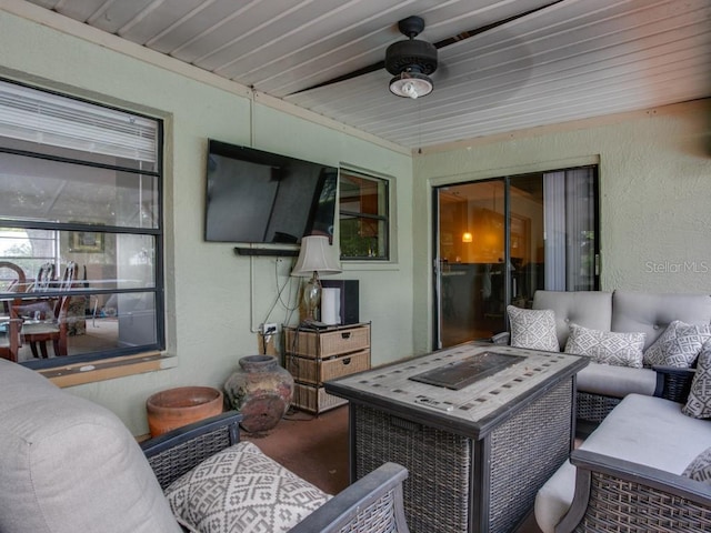 1610 Sanderling Ct, Brandon, FL 33511 - view of patio / terrace with an outdoor hangout area