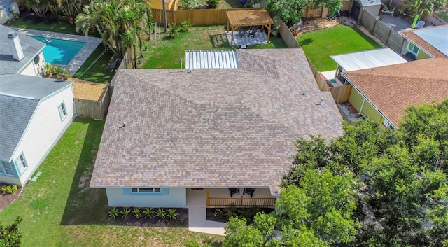 245 Grove Cir N, Dunedin, FL 34698 - view of subject property with a pool area