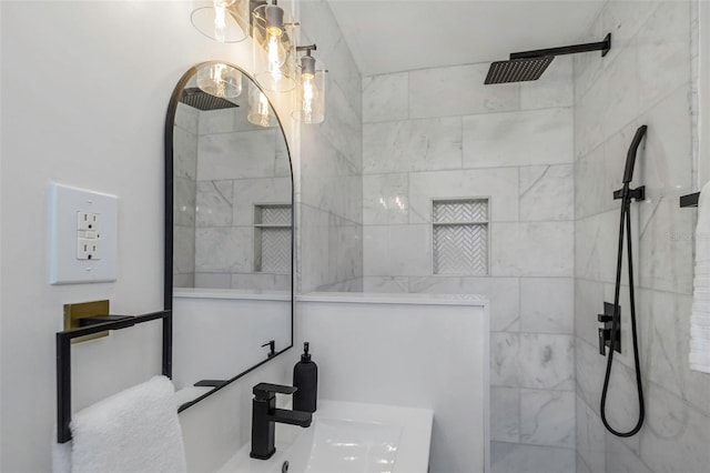 245 Grove Cir N, Dunedin, FL 34698 - full bath featuring a walk in shower