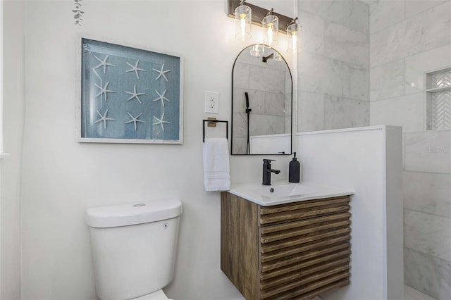 245 Grove Cir N, Dunedin, FL 34698 - bathroom featuring vanity and walk in shower