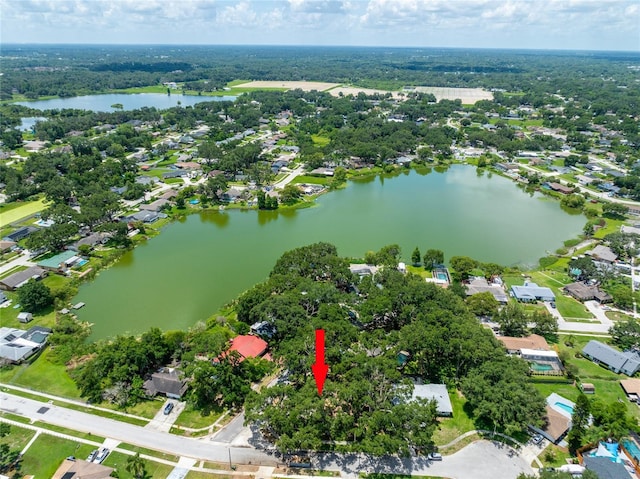 616 Pawn Way, Seffner, FL 33584 - view of property location featuring a large body of water and nearby suburban area