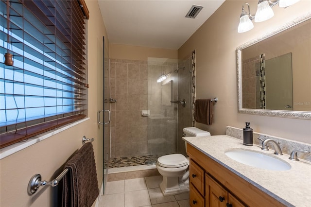 616 Pawn Way, Seffner, FL 33584 - full bath featuring vanity, a stall shower, and tile patterned floors