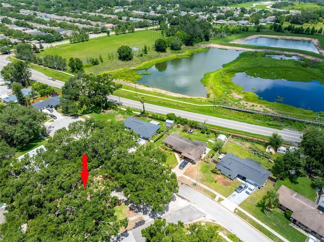 616 Pawn Way, Seffner, FL 33584 - aerial overview of property's location featuring a nearby body of water and nearby suburban area