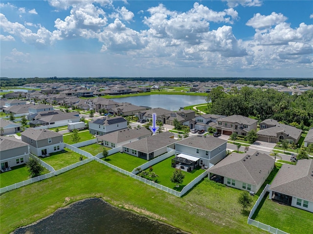 12931 Twin Bridges Dr, Riverview, FL 33579 - aerial view of residential area with a large body of water