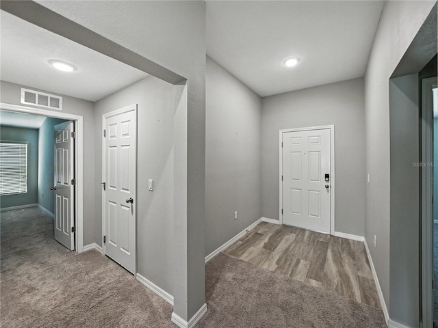 12931 Twin Bridges Dr, Riverview, FL 33579 - hallway with carpet flooring and baseboards