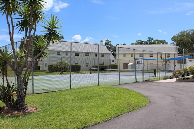 6144 Elmhurst Dr, New Port Richey, FL 34653 - view of tennis court