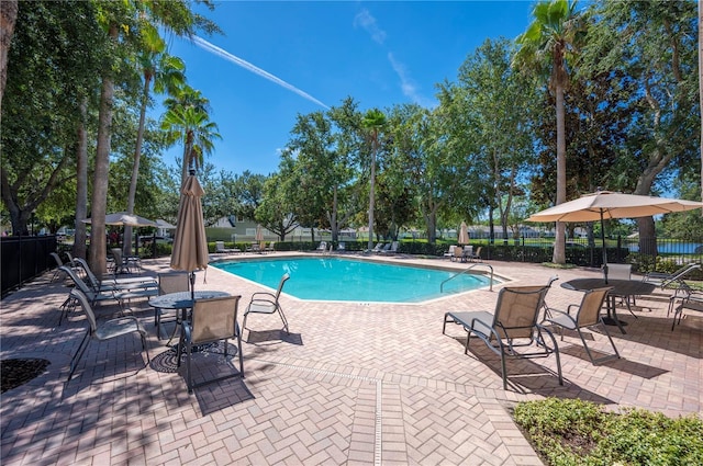 5102 Pheasant Woods Dr, Lutz, FL 33558 - community pool with a patio area