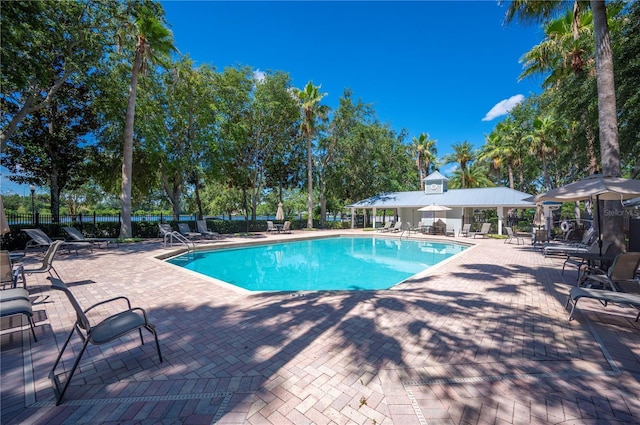 5102 Pheasant Woods Dr, Lutz, FL 33558 - community pool with a patio