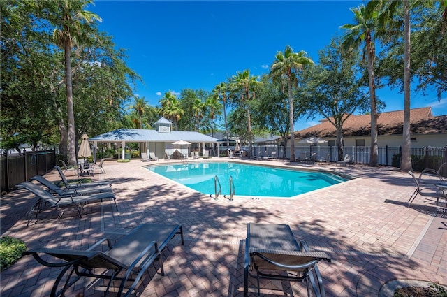 5102 Pheasant Woods Dr, Lutz, FL 33558 - community pool with a patio area