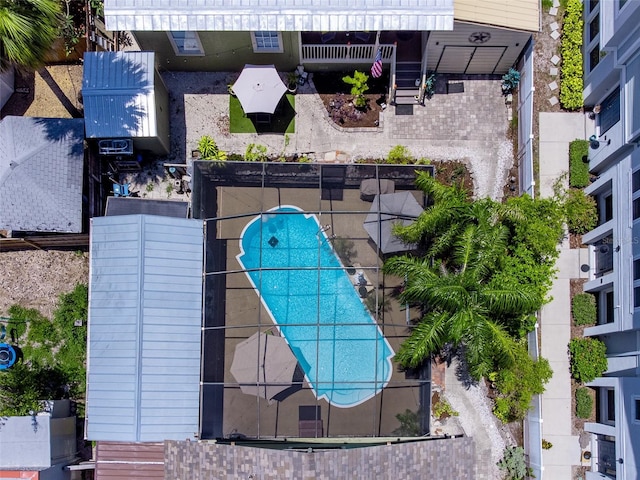 2504 W N A St Unit A, Tampa, FL 33609 - drone / aerial view of a pool area