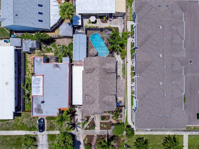 2504 W N A St Unit A, Tampa, FL 33609 - drone / aerial view of a pool area