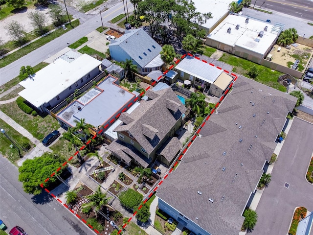 2504 W N A St Unit A, Tampa, FL 33609 - aerial overview of property's location with property boundaries highlighted