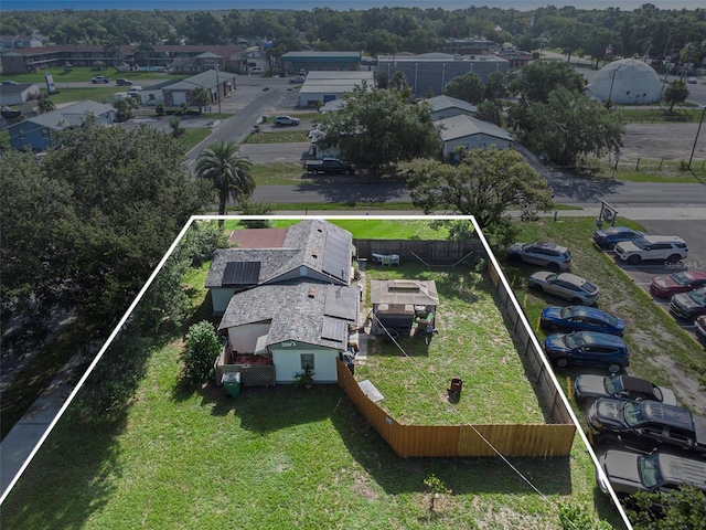5651 6th St, Zephyrhills, FL 33542 - aerial overview of property's location with property parcel outlined