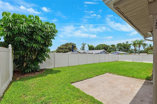12156 Meadowbrook Ln, Largo, FL 33774 - fenced backyard with a patio