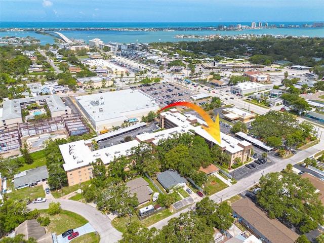 2525 W Bay Dr Unit A46, Largo, FL 33770 - aerial view of property's location featuring a nearby body of water