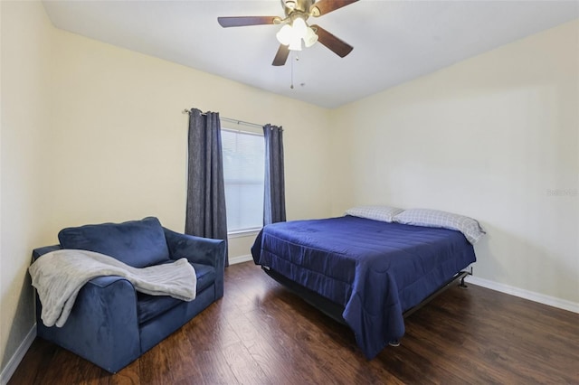6017 Westgate Dr Unit 924, Orlando, FL 32835 - bedroom with wood finished floors and a ceiling fan