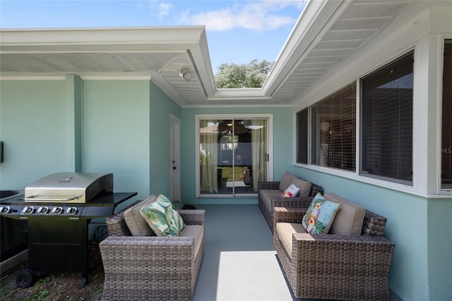 1711 N Highland Ave, Clearwater, FL 33755 - view of patio with a grill