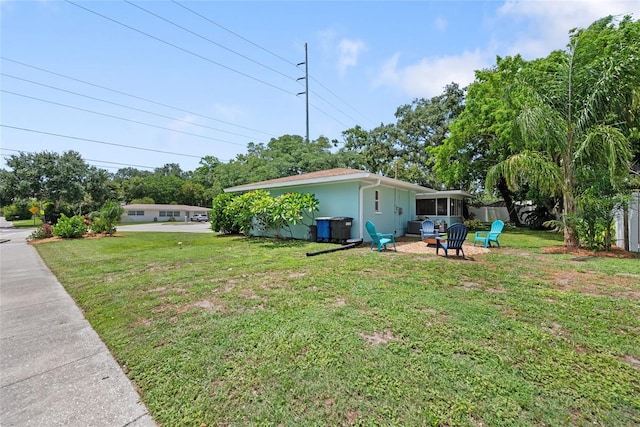 1711 N Highland Ave, Clearwater, FL 33755 - view of yard