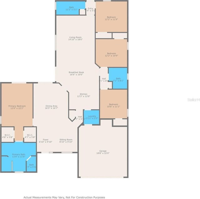 3246 Brenford Pl, Land O Lakes, FL 34638 - view of property floor plan