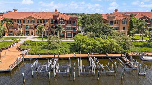 2741 Via Cipriani Unit 916A, Clearwater, FL 33764 - dock with boat lift and a water view