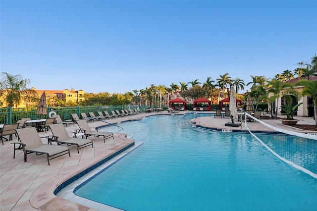 2741 Via Cipriani Unit 916A, Clearwater, FL 33764 - community pool featuring a patio area