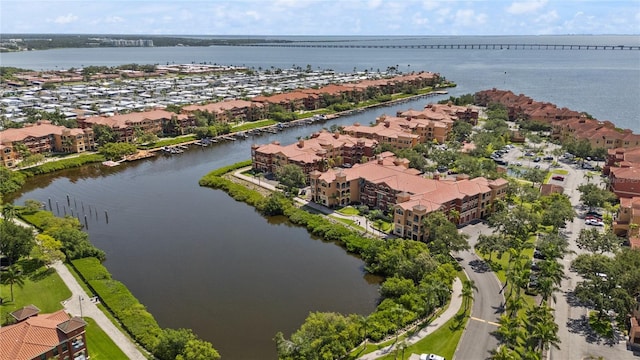 2741 Via Cipriani Unit 916A, Clearwater, FL 33764 - aerial view of residential area with a nearby body of water