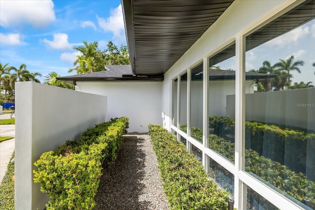 3956 Versailles Dr, Tampa, FL 33634 - view of property exterior with stucco siding