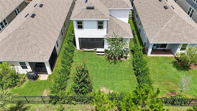 5611 Del Coronado Dr, Apollo Beach, FL 33572 - aerial view of property and surrounding area
