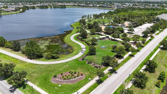 5611 Del Coronado Dr, Apollo Beach, FL 33572 - aerial overview of property's location with a nearby body of water and nearby suburban area