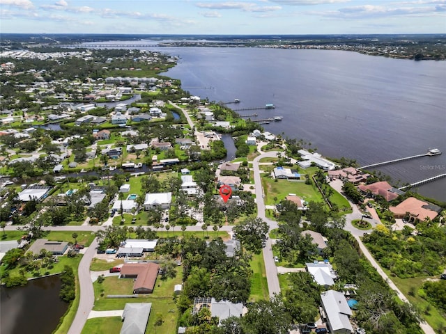 358 Highland Shores Dr, Ellenton, FL 34222 - aerial view of property's location with a nearby body of water and nearby suburban area