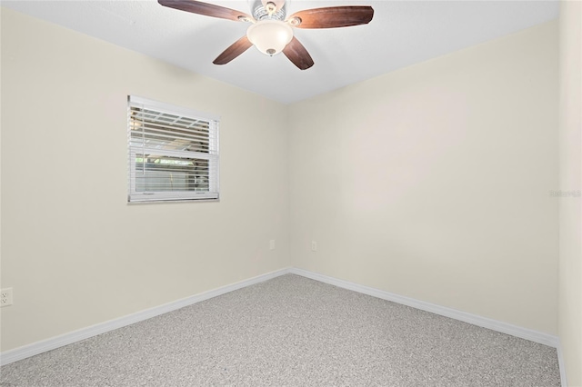 358 Highland Shores Dr, Ellenton, FL 34222 - empty room with light carpet and ceiling fan