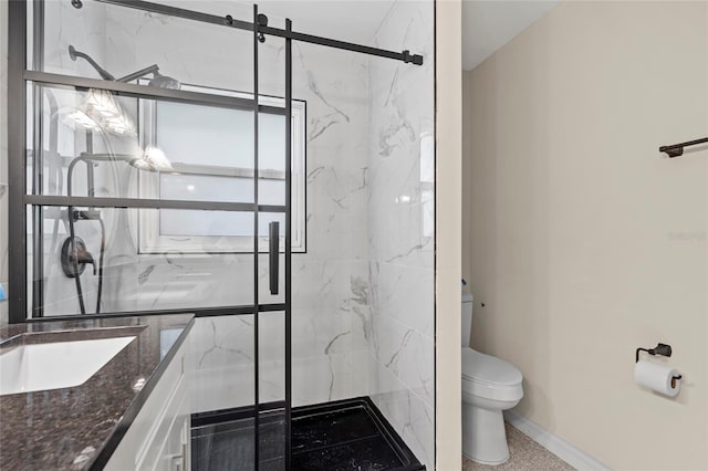 358 Highland Shores Dr, Ellenton, FL 34222 - full bathroom with a marble finish shower and vanity