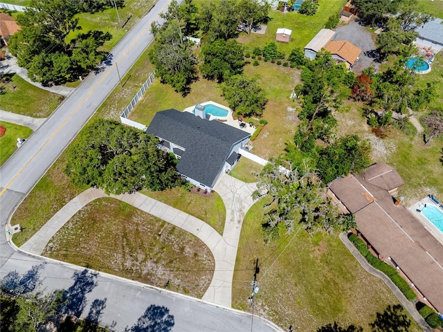11203 Egret Nest Ct, Riverview, FL 33569 - bird's eye view of a pool area